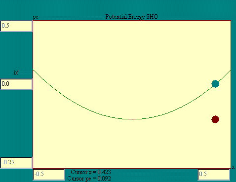 potential energy oscillator
