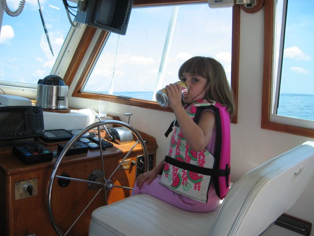 Cheryl at the Helm